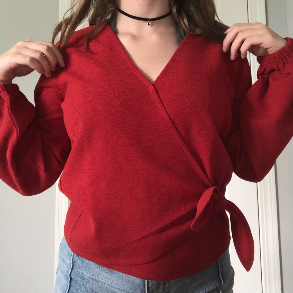 NWT Madewell Side Tie Top - Picture 5 of 6